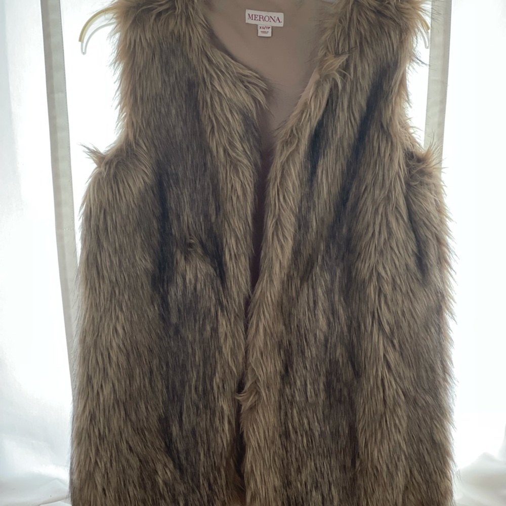Faux Fur Vest from target